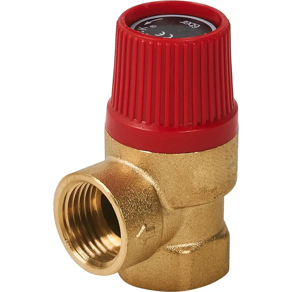 Предохранительный клапан Santreyd 1/2" 6 атм для систем отопления и водоснабжения 87503364 STLM-0074187