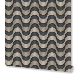 ОБОИ 1,06Х10М ФЛИЗ FLOW ЧЕР OR8022-22