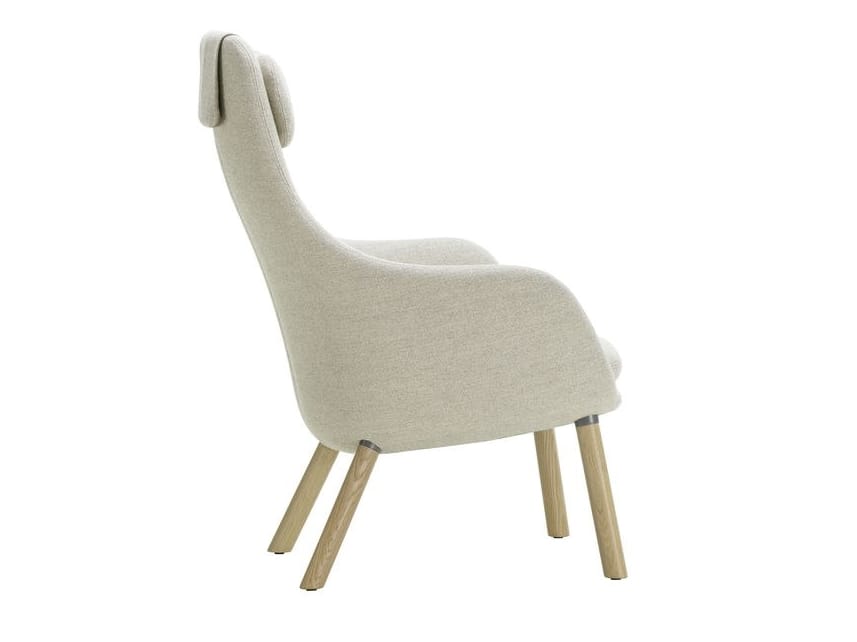 Тканевое кресло с подголовником VITRA HAL Lounge ARCH-00081015 - Вид №4