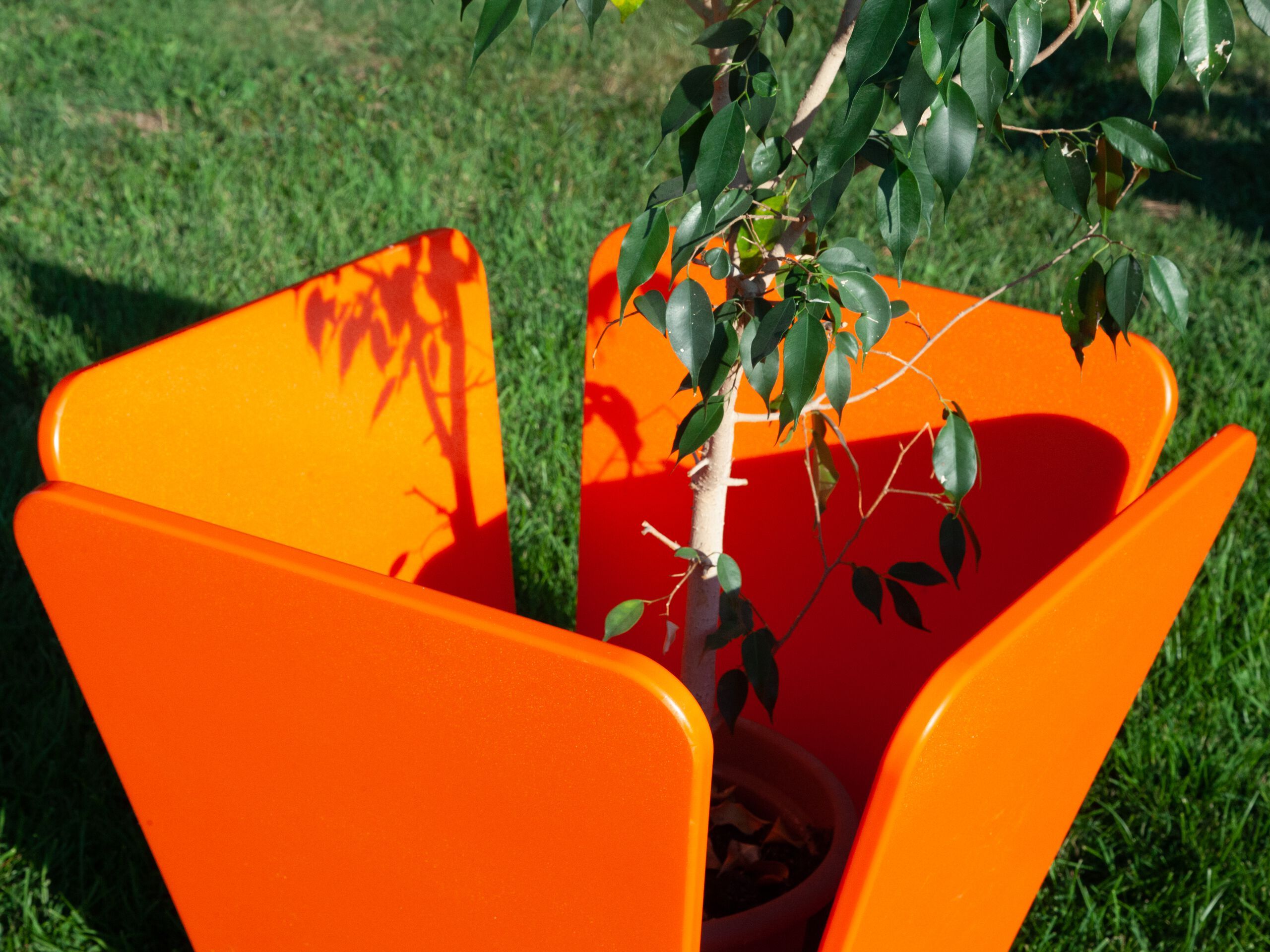 Квадратный полиэтиленовый плантатор Donye PANDORO ARCH-00064660 - Вид №1