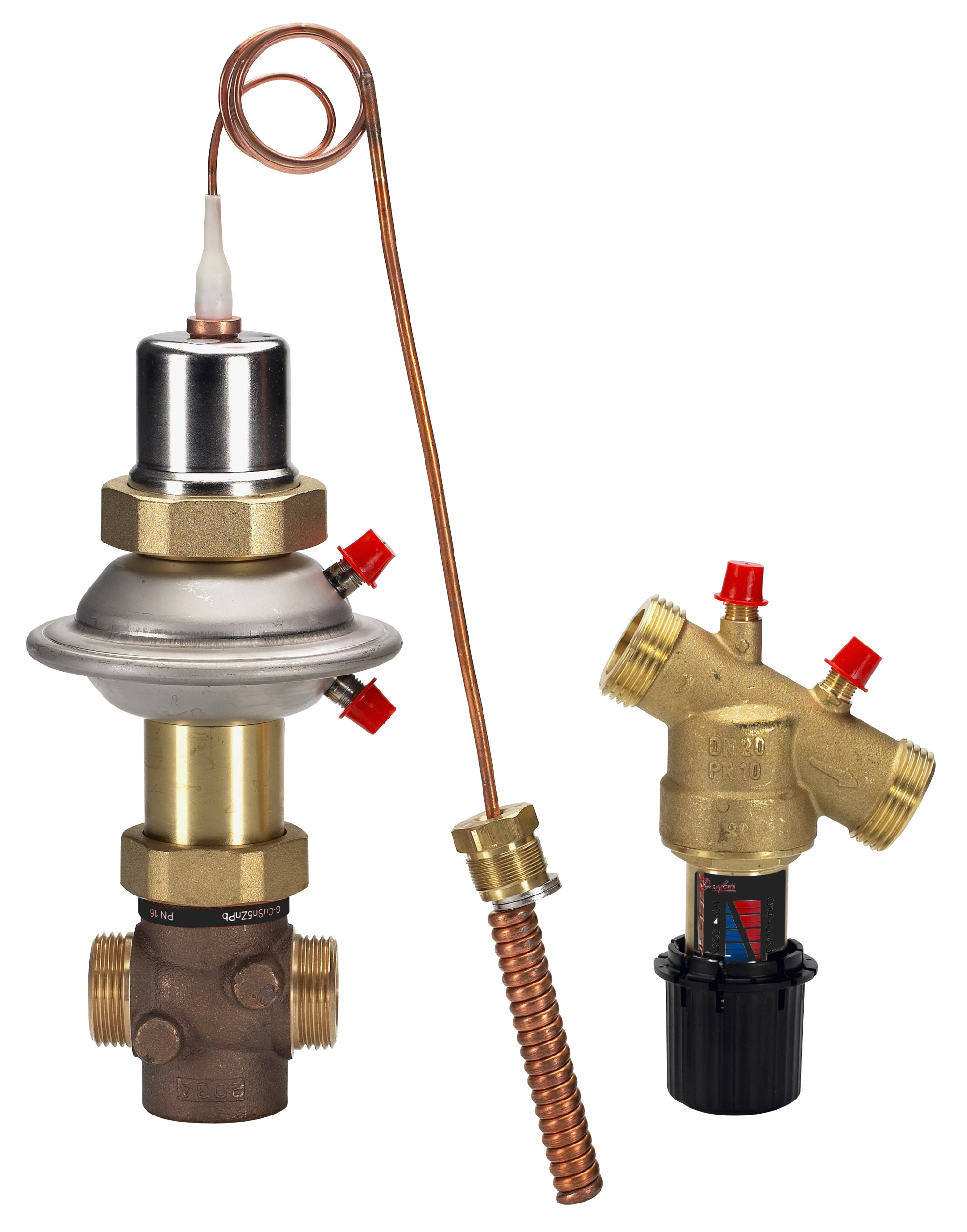 Danfoss Регулятор температуры AVTQ Р-р темп.AVTQ PN16 15/1,640C/резьб./обр. 003L7015  - Вид №1