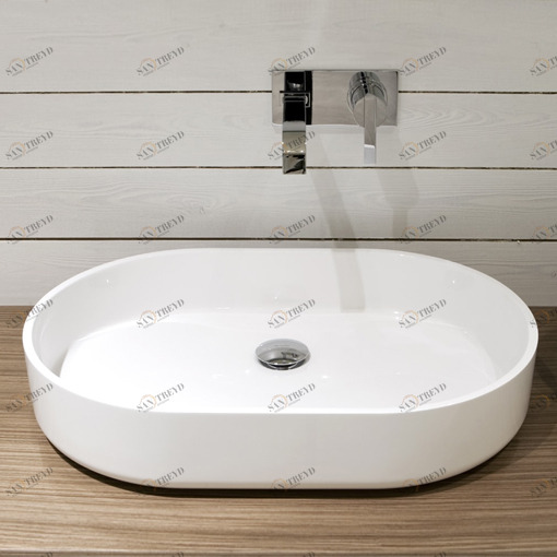 PIPER1 Встроенная раковина под столешницу овальная Antoniolupi 