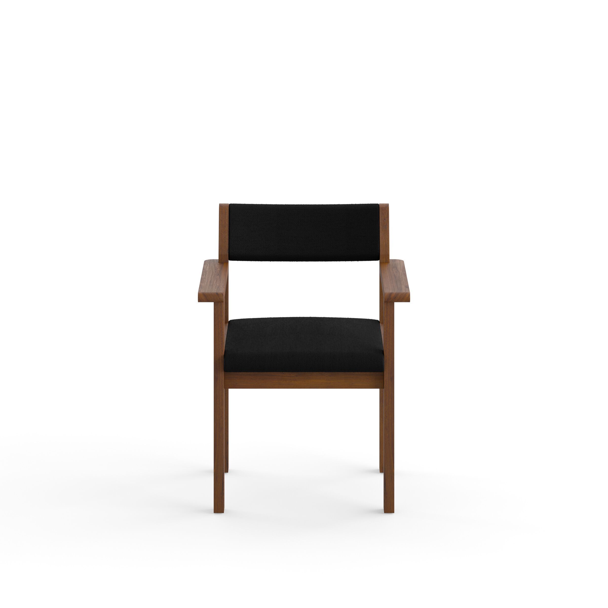 Мягкий стул из массива дерева с подлокотниками e15 ALDE ARCH-00041348 - Вид №11