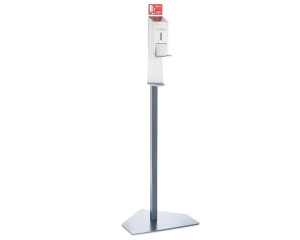ZEST407 Стойка для дезинфекции рук с дозатором с локтевой кнопкой STELLA Merida