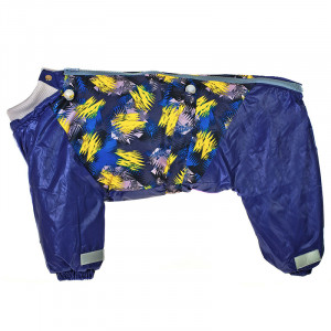 ПР0044437 Комбинезон для собак мопс (весна-осень) мальчик, спинка 30см HAPPY PUPPY