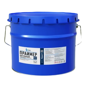 Битумный праймер БРИТ Стандарт для гидроизоляции 9 кг 84300198