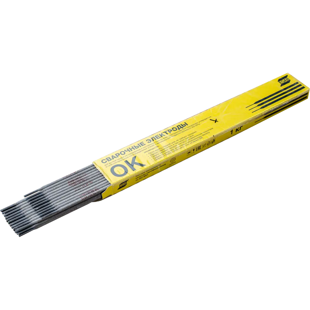 Сварочный электрод ESAB ОК 46.00 для стали, 3 мм, 1 кг 89143872 STLM-0079037 - Вид №1
