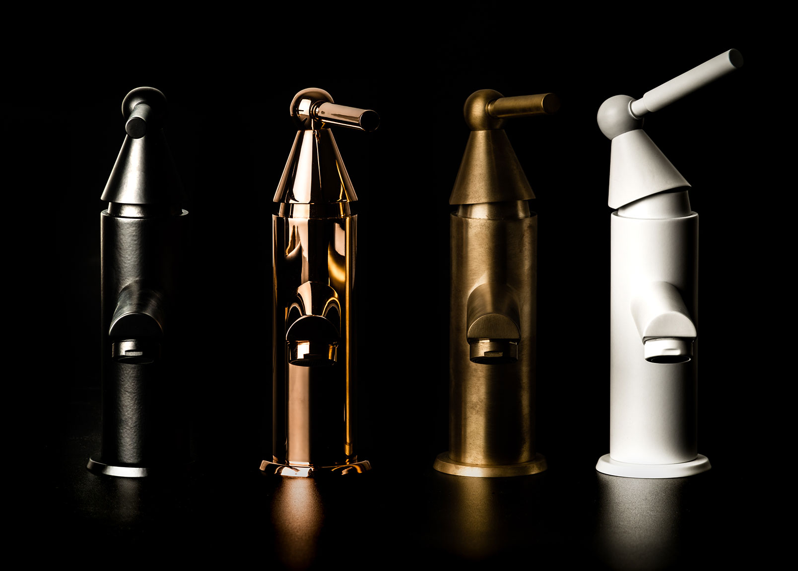 3972 Смеситель для раковины, однорычажный Nicolazzi Series Torre  - Вид №2