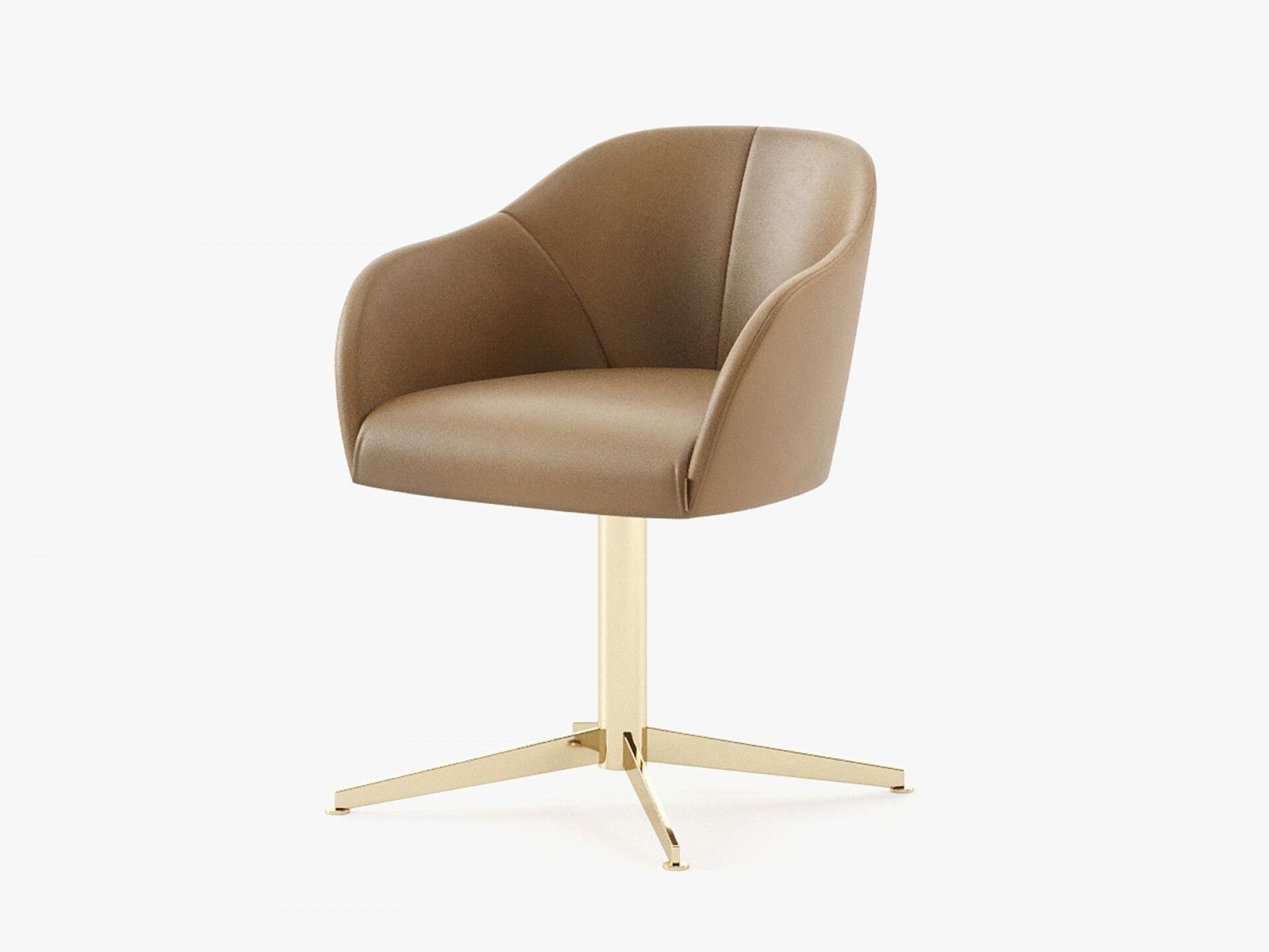 Спицевое вращающееся кресло с подлокотниками Laskasas ARCH-00088299 - Вид №7