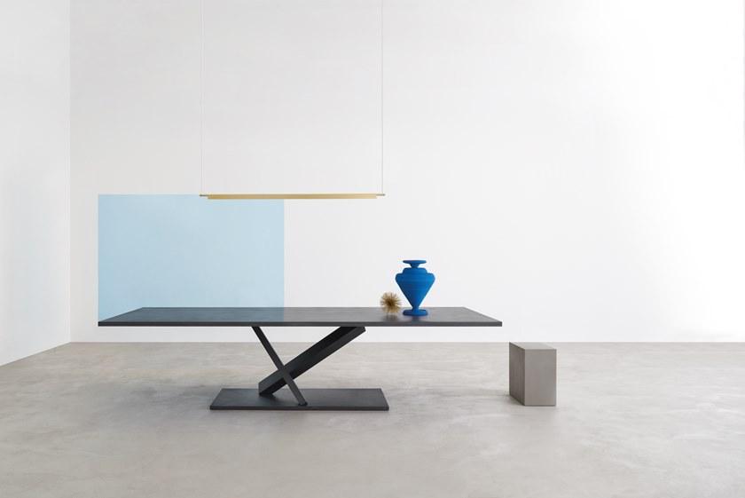 Desalto Прямоугольный обеденный стол из стали Element sun-id-1422314 - Вид №5