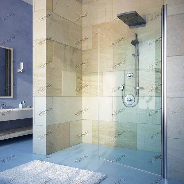 Душевая перегородка в нишу 75x190 GK-601P GUTEWETTER LUX DOOR 75X190GK601P