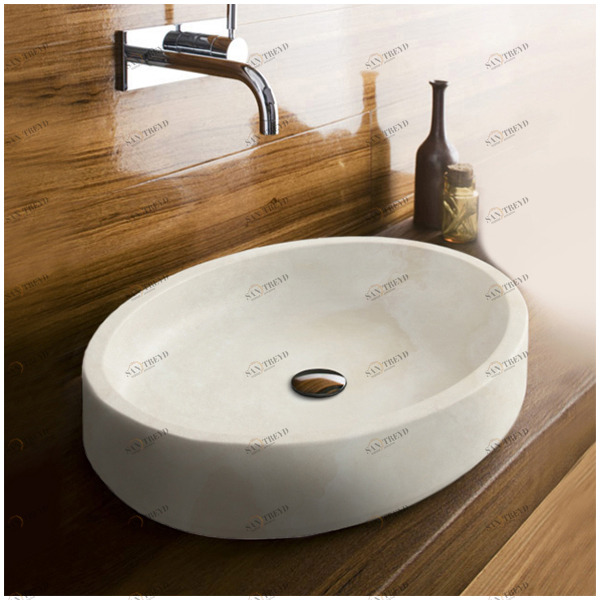 E4622 Накладная раковина на столешницу  овальная Neutra Design 