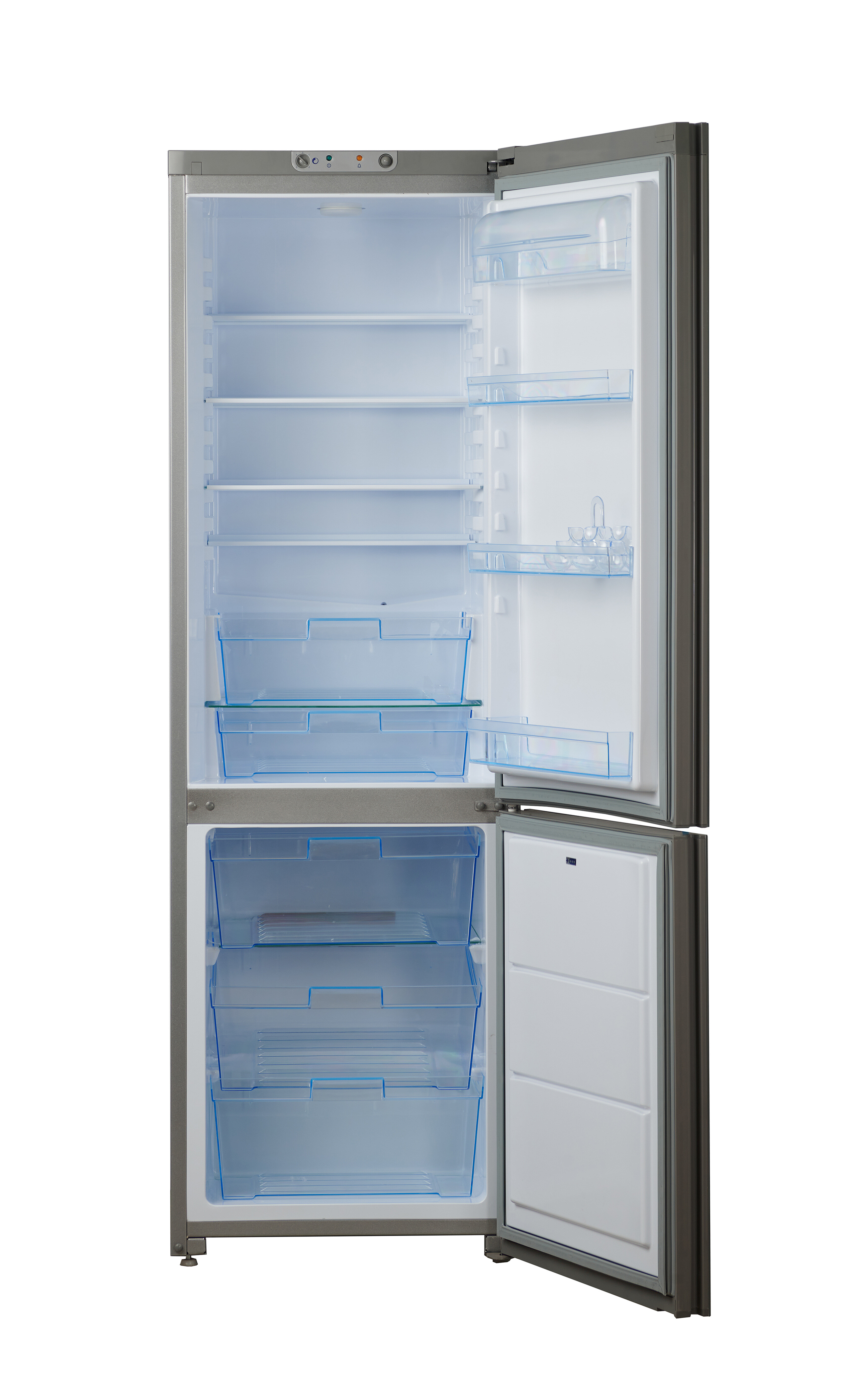 9280741 Холодильник с морозильником   ОРСК-175 MI glass серый STDN-0044543 - Вид №1