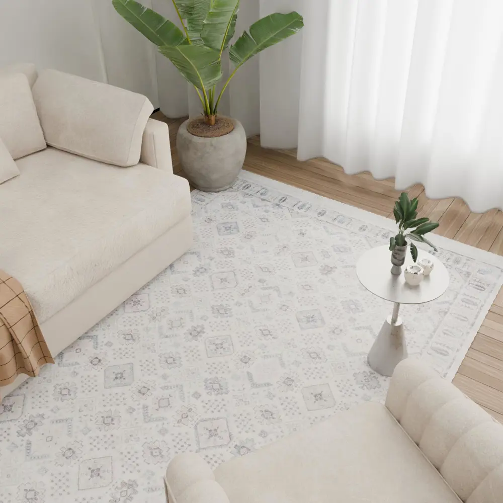 Ковер Ragolle Leo 195x300 см вискоза 927670/6666 цвет голубой 89417104 STLM-2201495 