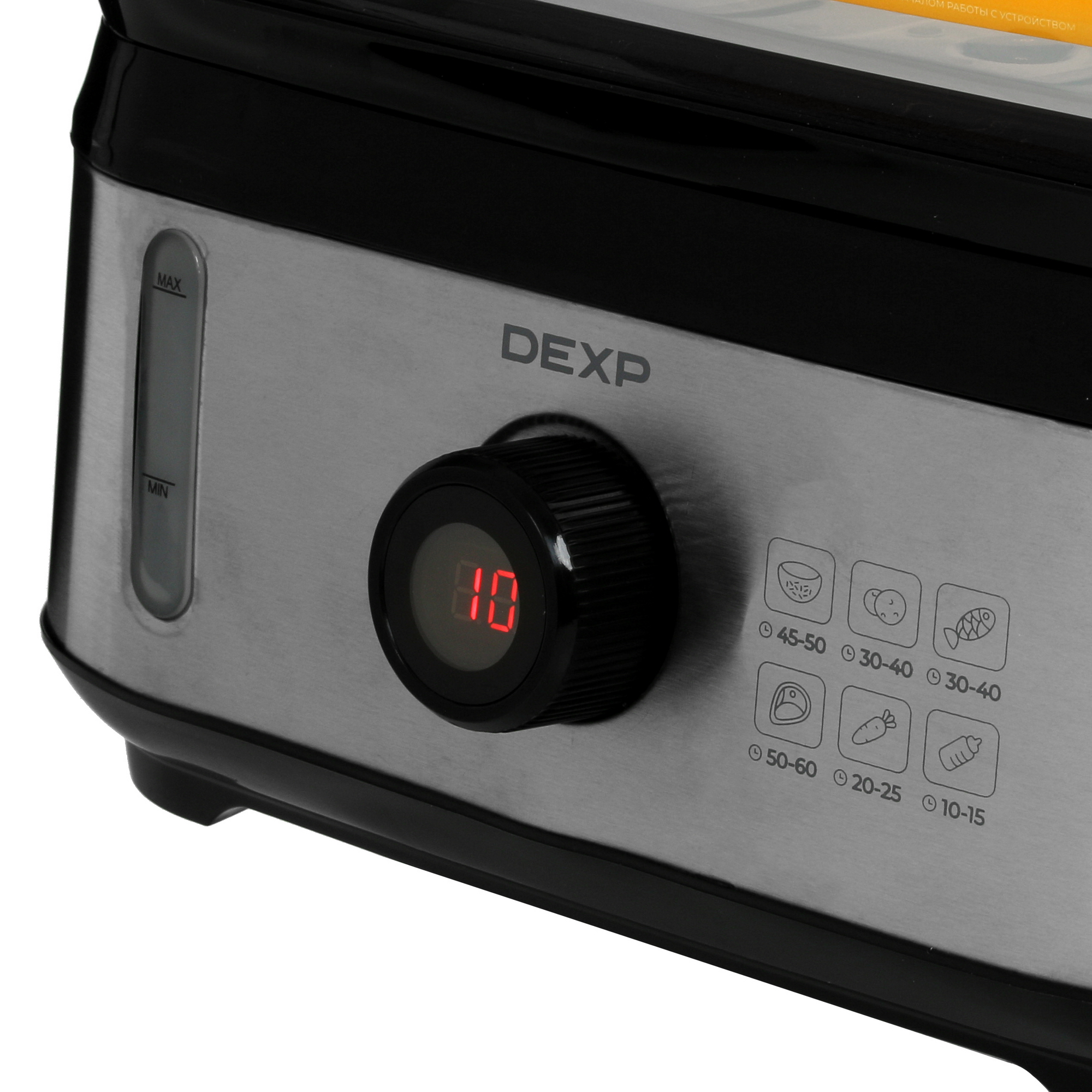 5405145 Пароварка DEXP FS-MP399 серебристый STDN-0118403 - Вид №3