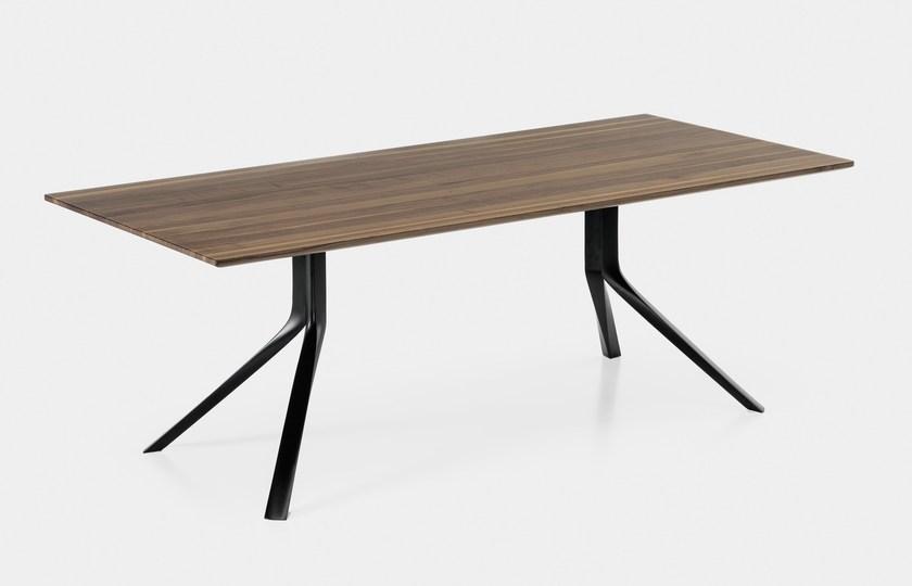 Kristalia Прямоугольный деревянный стол Oops sun-id-1425960 - Вид №1