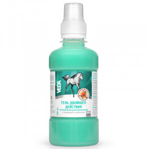Т0041651 Гель для лошадей ЗooVIP охлаждающе-разогревающий двойного действия с длительным эффектом 250мл ВЕДА
