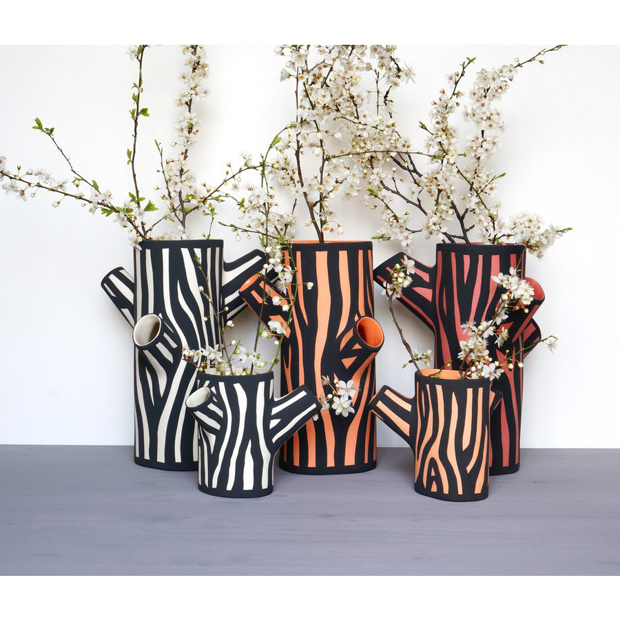 Ваза Tree Trunk S оранжевая Hay 401675 - Вид №2