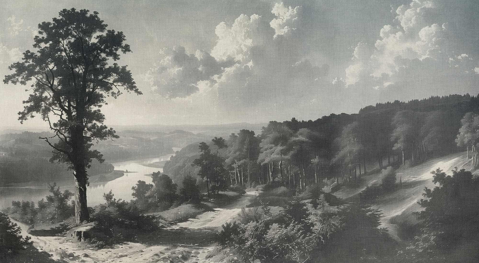 Панорамные обои с пейзажами Tecnografica New Romantic ARCH-00056331 - Вид №2