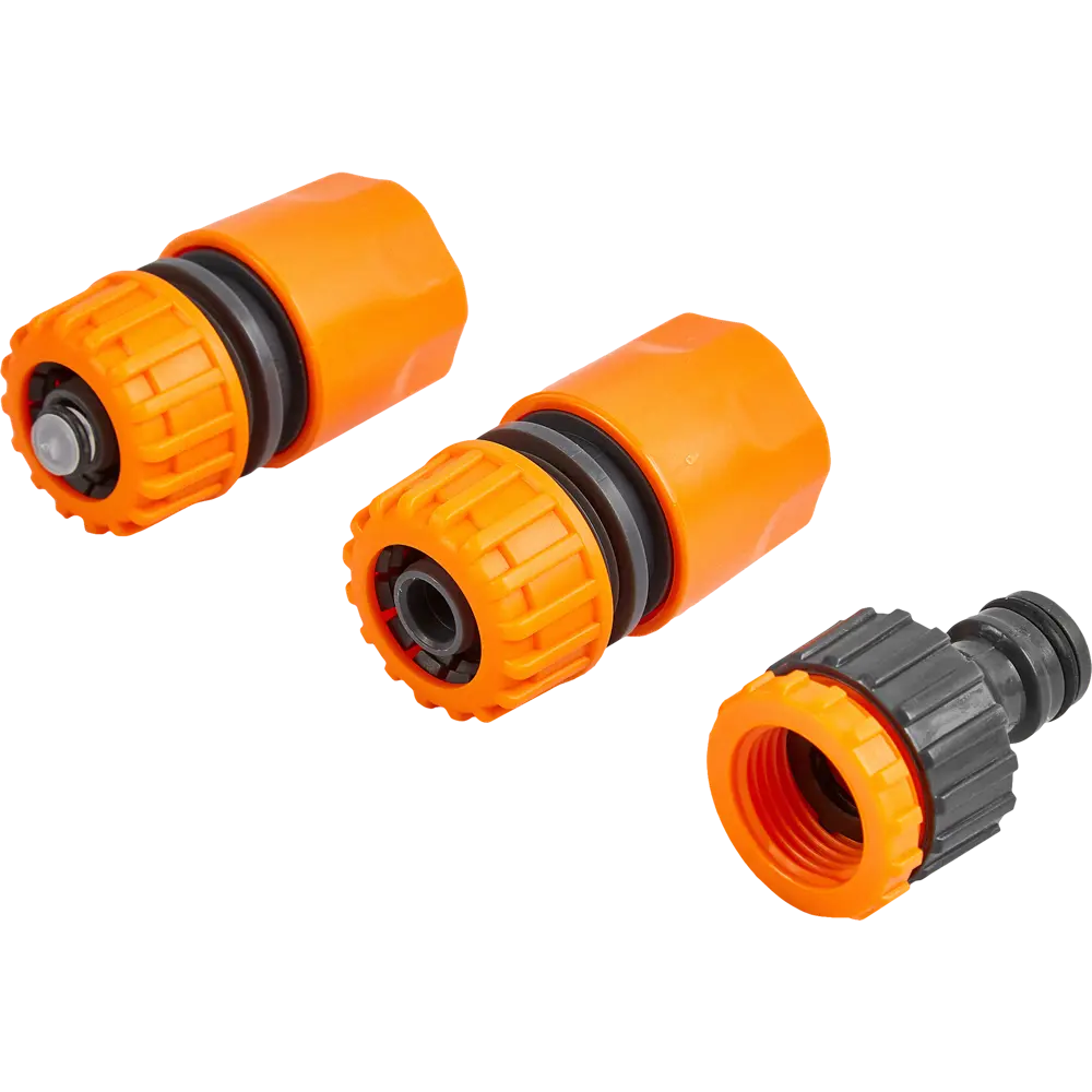 Набор для полива Belamos 7502 8 режимов пистолет-разбрызгиватель с комплектом соединителей STLM-2085799 - Вид №2