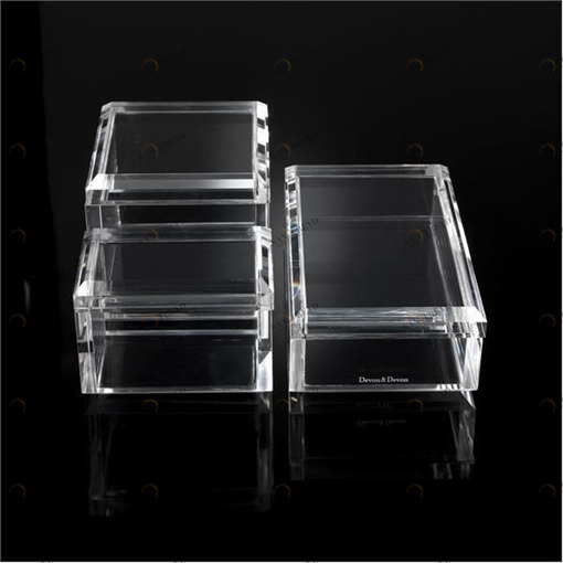 Шкатулка из прозрачного плексигласа hbbow127tr Devon Devon BOWERY Devon Devon BOWERY Devon&Devon