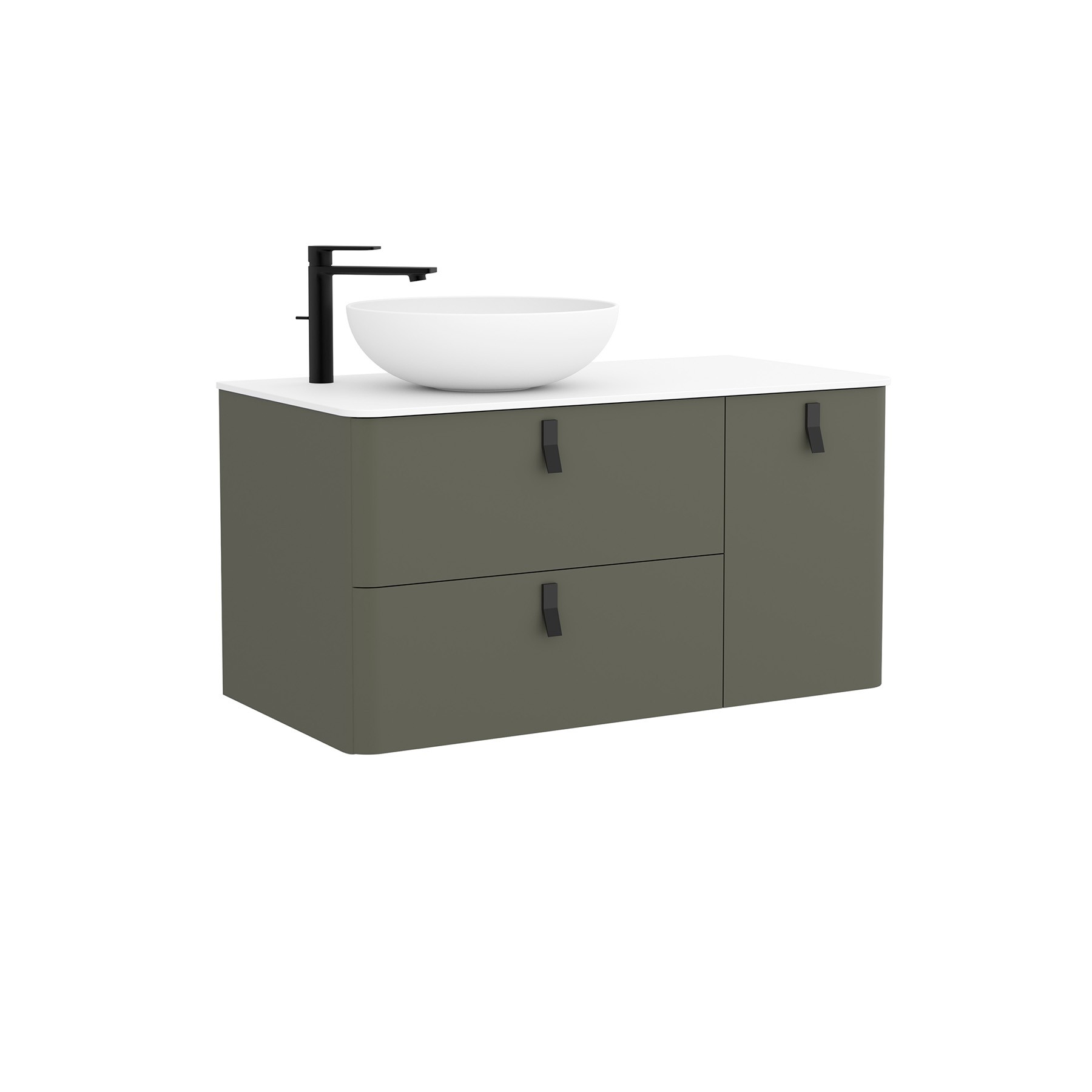 24631 SALGAR Мебель для умывальника UNIIQ 1200 правая CASTAÑO Кастаньо  - Вид №2