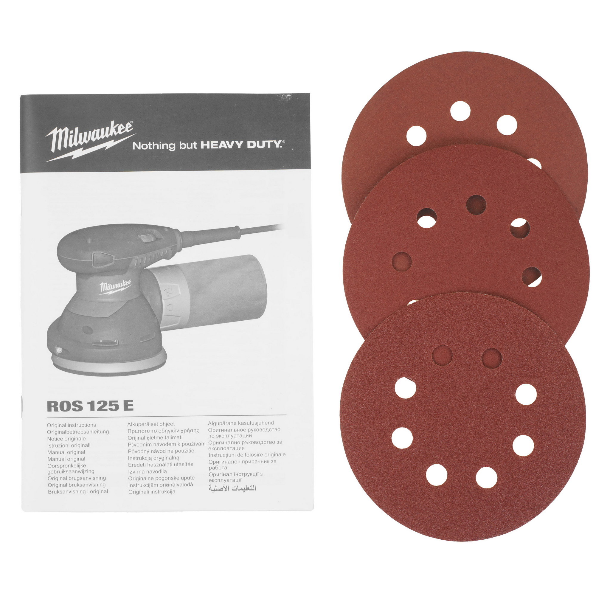 Эксцентриковая шлифмашинка Milwaukee ROS 125 E 5477890 STDN-0112397 - Вид №6