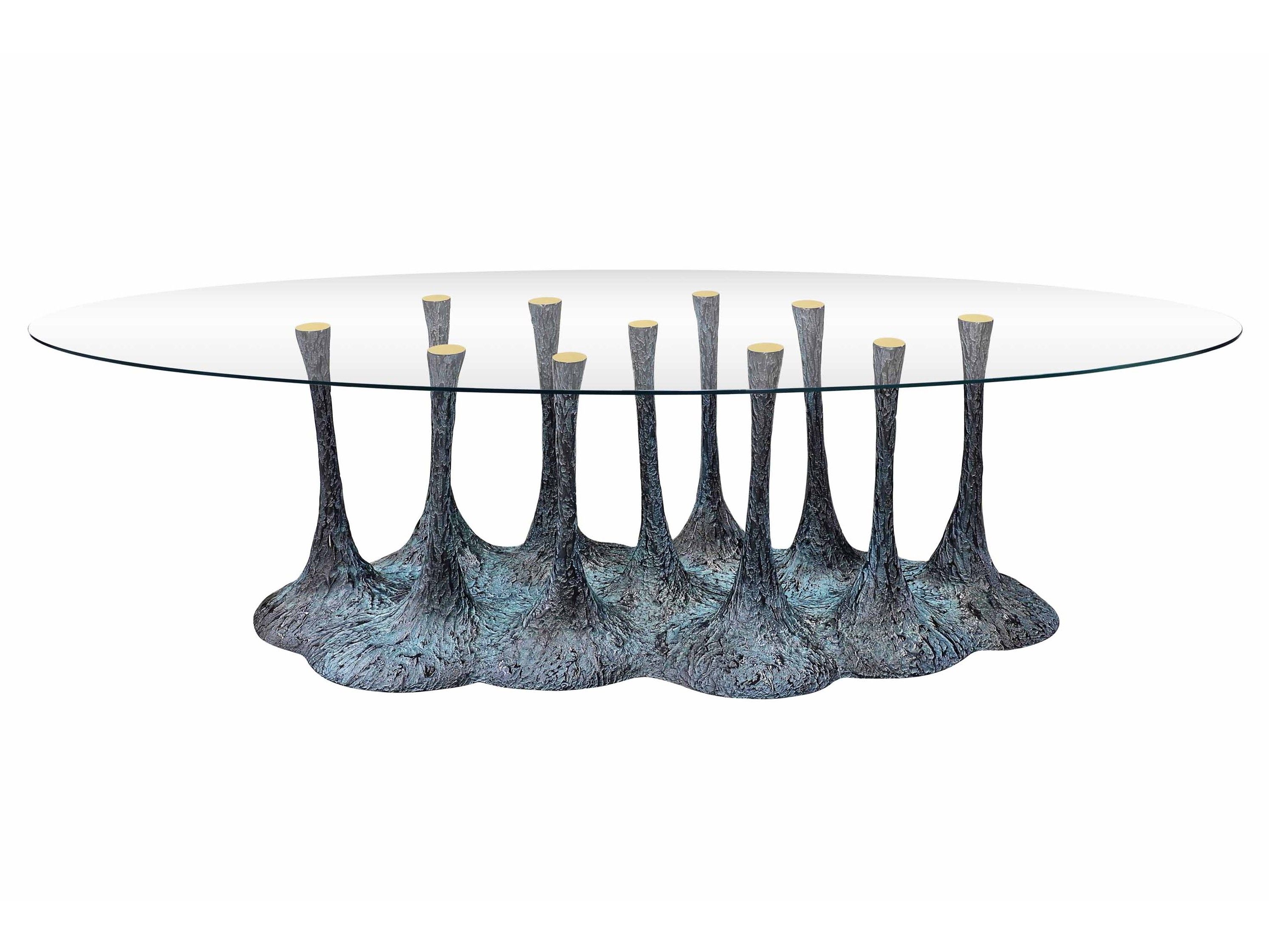 Овальный стол из стекловолокна KARPA AMAZONIA K2008A ARCH-00102103