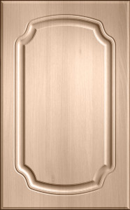 Фасады для кухни Классика Фрезеровка «Классика Романская» Акация светлая №90