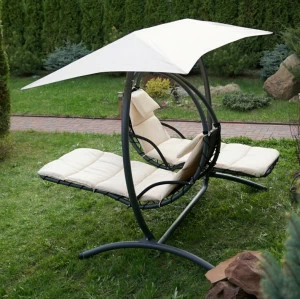 Качели садовые двойные белые Luna Concept BESTA FIESTA  132509 Белый