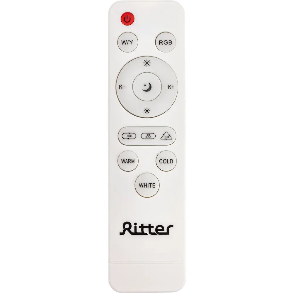 84428294 Светильник настенно-потолочный светодиодный диммируемый Ritter Brilliance c Алисой с д/у 60Вт 2700К-6500К+RGB цвет белый STLM-0049865  - Вид №11