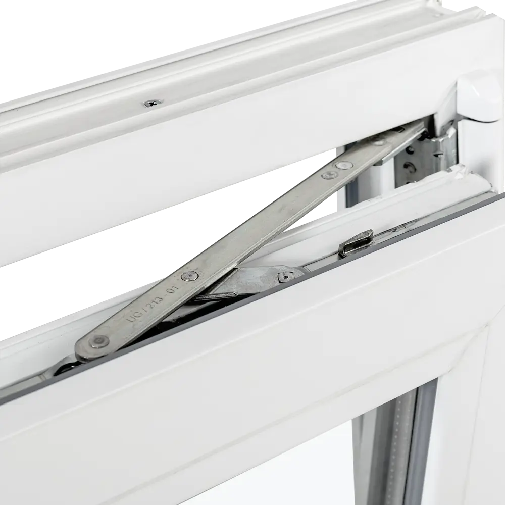 Окно пластиковое ПВХ Deceuninck одностворчатое 1000x700 мм (ВxШ) правое двуxкамерный стеклопакет белый/белый STLM-2033145 - Вид №3