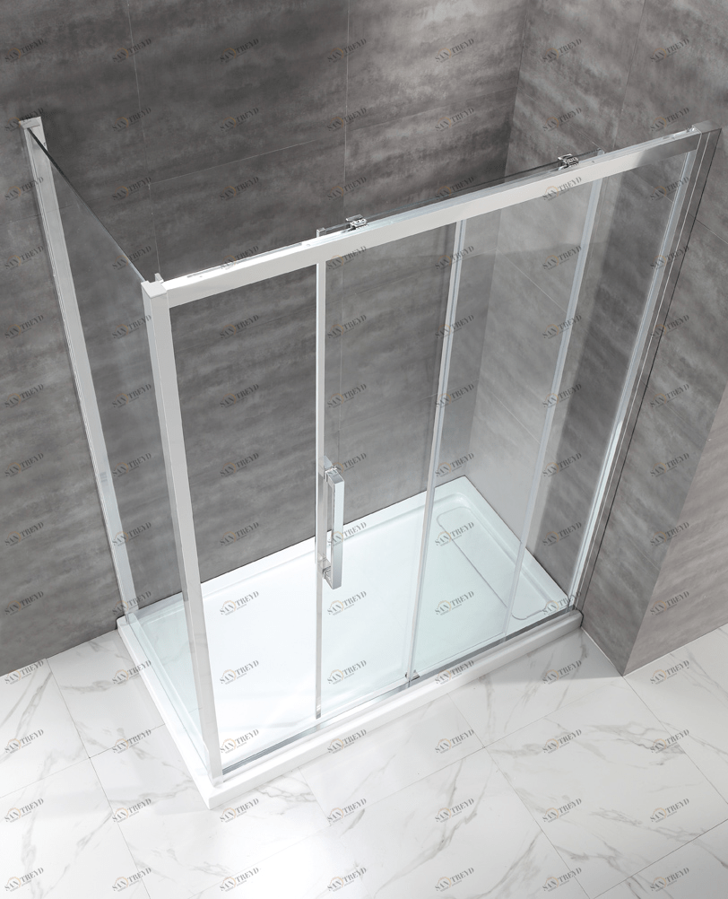 Душевой уголок CEZARES LUX-SOFT-W-AH-1-140/80-C-Cr-IV