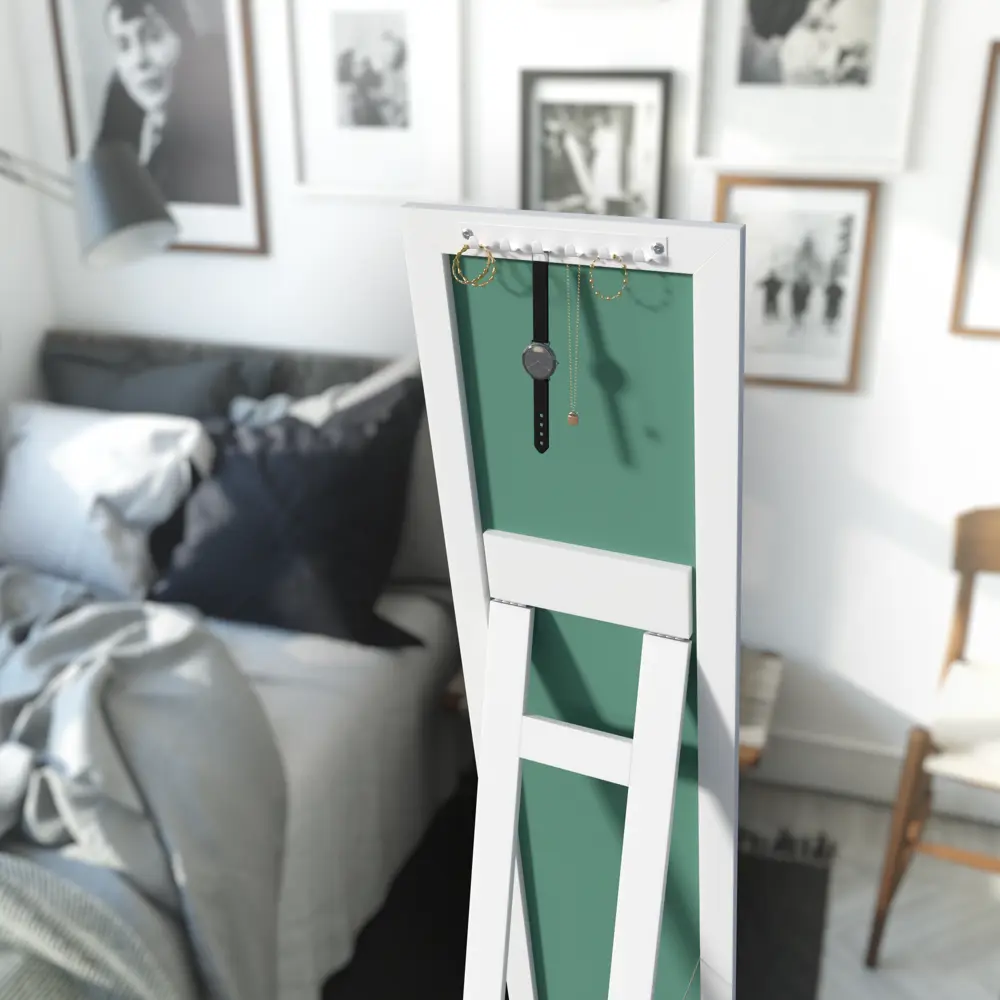 Планка для зеркала Inspire Альпы 275 мм сталь цвет белый STLM-2059235