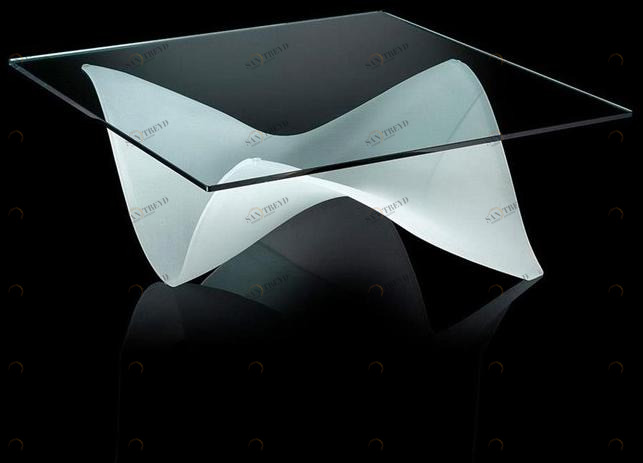 Reflex Квадратный стеклянный журнальный столик Gaudì sun-id-1420707
