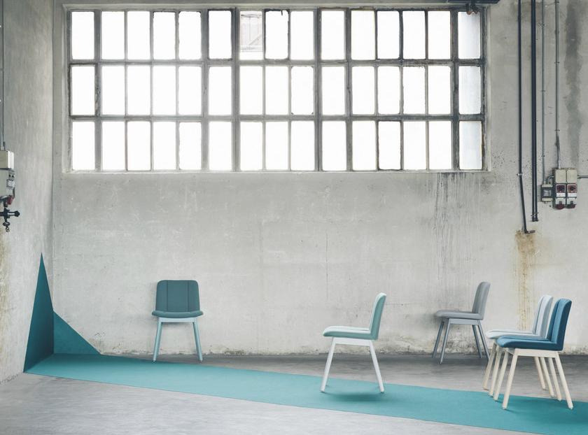 Billiani Стул из ткани Hippy 635 - Вид №1