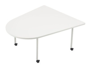 Стол для совещаний с колесами с электрической розеткой