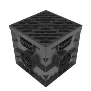 Дождеприемник Gidrolica 314x314x291 мм цвет черный