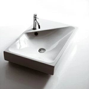 SMLA75SX Встроенная раковина под столешницу овальная Ceramica Cielo