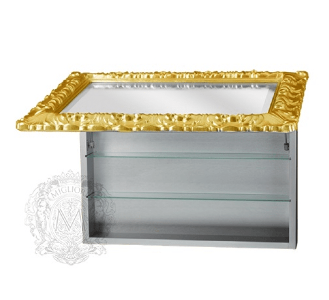 Зеркало-шкаф MIGLIORE Complementi ML.COM-70.801.AG - серебро  - Вид №1