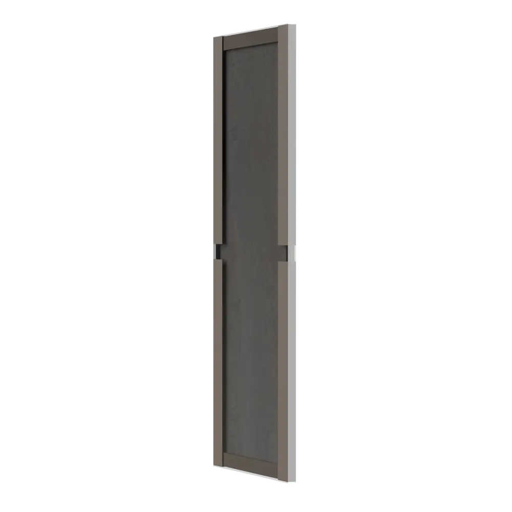 Дверь-купе KONSENSA 225.5x80.4 см МДФ цвет бетон профиль черный 89444002 STLM-2093766  - Вид №7