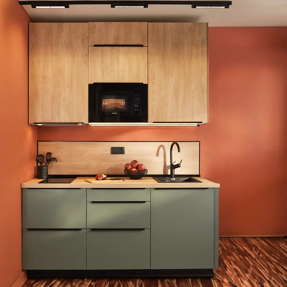 Фальшпанель DELINIA ID София грин для кухонного шкафа 58x214.4 см 85183207 STLM-0059582 - Вид №7