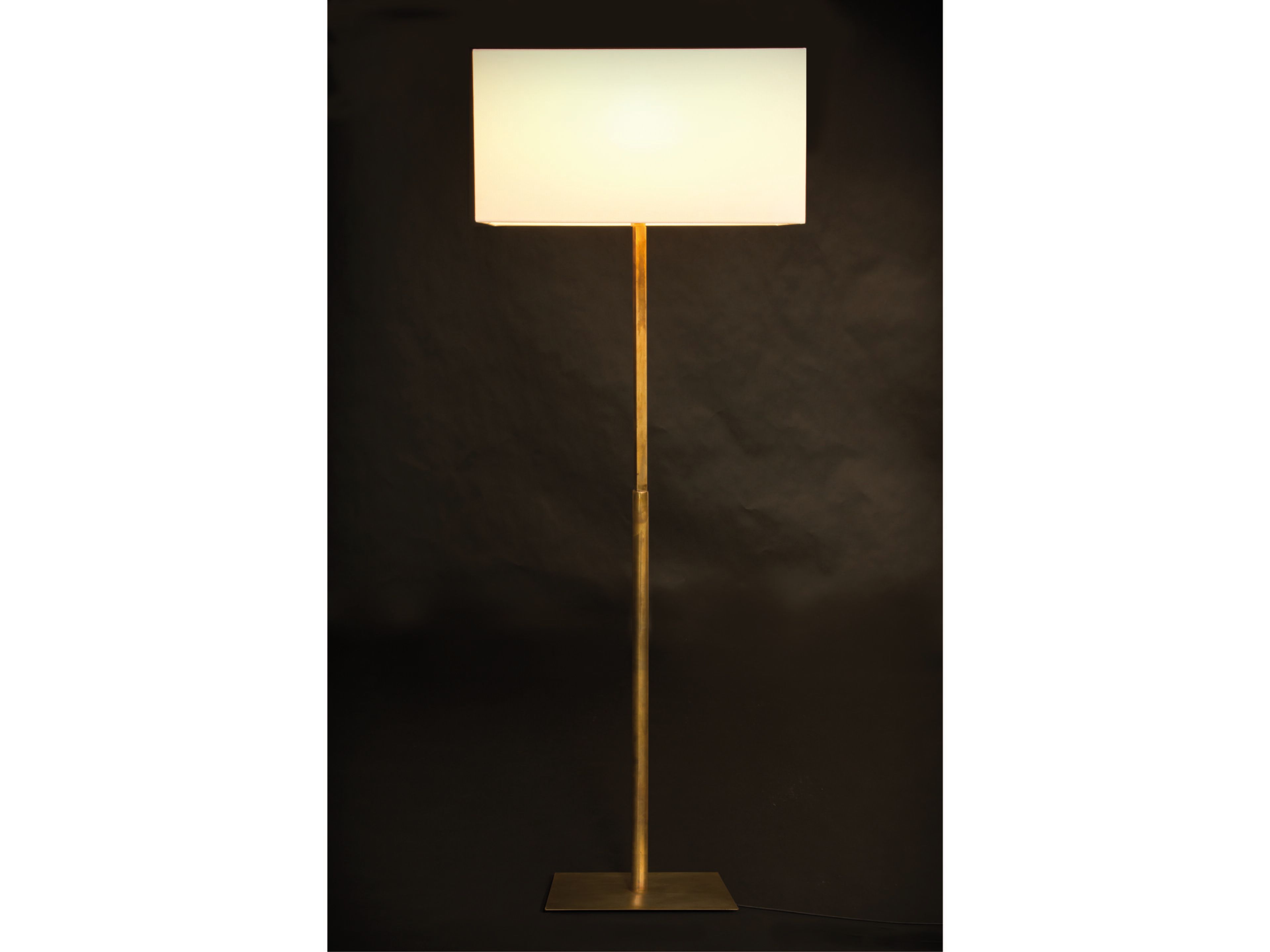 Светодиодная напольная лампа из латуни и ткани 247LAB RB ARCH-00051285