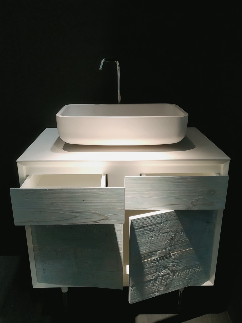 2262/80 CON PIANO STONELIGHT Mobile bagno 2262/80 Bianchini&Capponi Materia MULTICOLOR Bianchini Capponi  - Вид №3