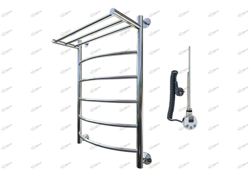 Полотенцесушитель электрический Aquanet Romeo 800x500, с верхней полкой 00234466