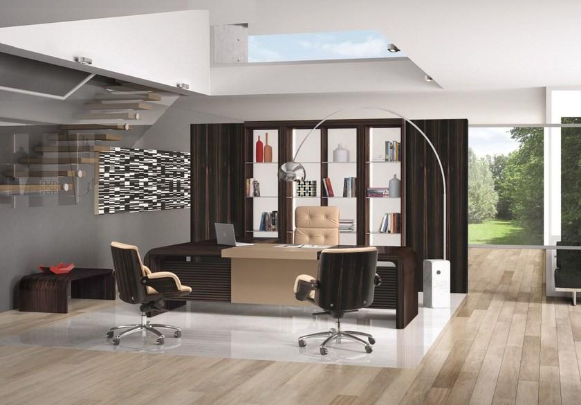 ARTOM by Ultom Поворотное кожаное кресло руководителя с высокой спинкой Nesi sun-id-1367339 - Вид №1