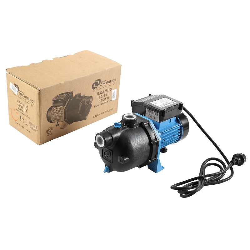 Насос самовсасывающий ДЖАМБО Джилекс 60/35 Ч 3000JLX - Вид №2