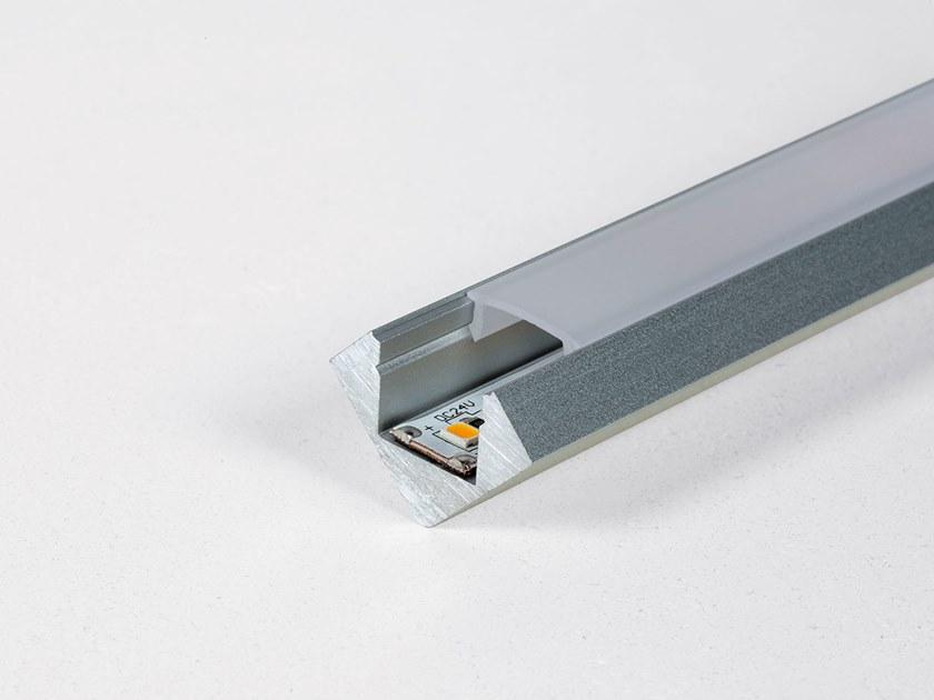 HER Линейный световой профиль из алюминия для светодиодных модулей  Pf040  - Вид №1