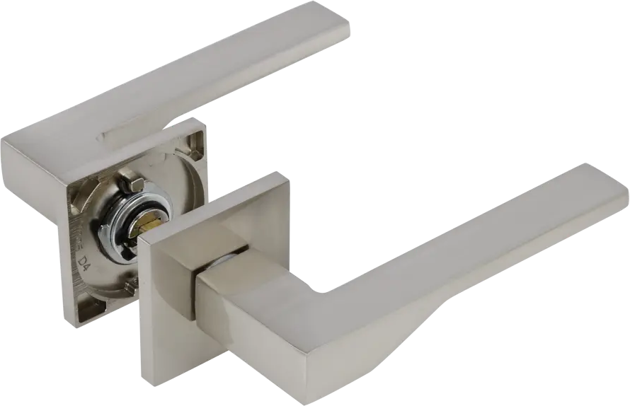 EDSON Дверные ручки EDS-150H-Q2 на розетке, цвет никель 85168794