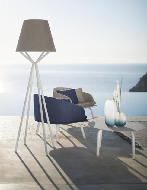 Talenti Садовое кресло со съемным чехлом с подлокотниками Cleo alu sun-id-1382115 - Вид №3